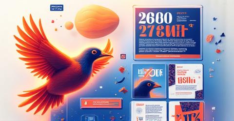 Mockup di grafiche social media per una campagna di marketing dinamica